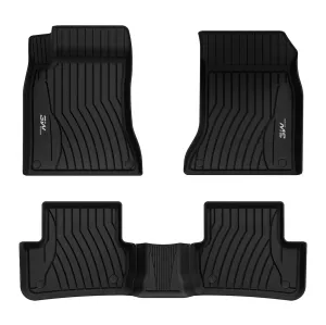 3W Mercedes-Benz GLA 2021-2024 Custom Floor Mats TPE Material & All-Weather Protection