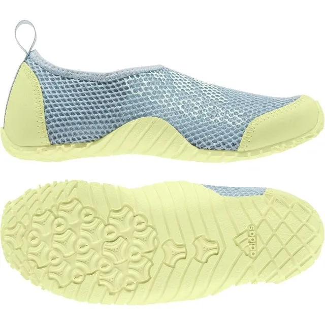 Adidas Kurobe K Ps-Boys Outdoor Aqua Shoes Blue/Yellow Ef2240