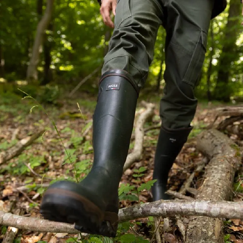 Aigle Parcours 2 Vario Wellington Boots - Kaki