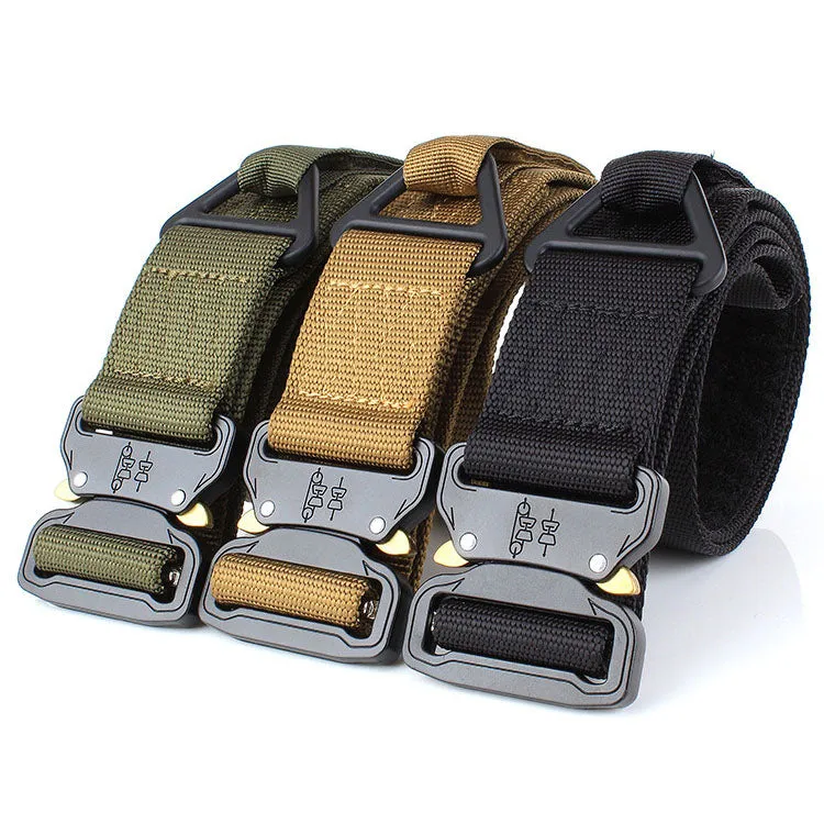 Durable Military Heavy Duty Tactical Belt