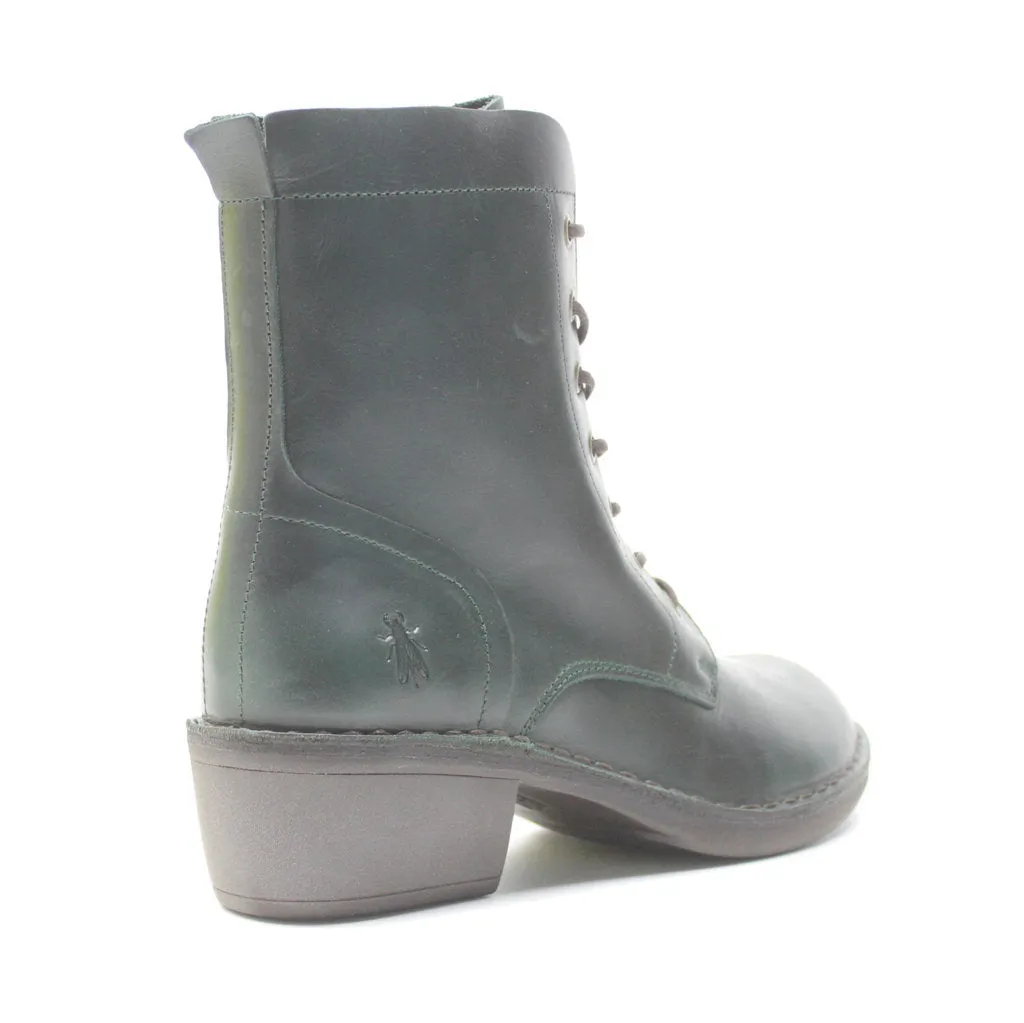 Milu044Fly Rug Leather Women's Ankle Boots