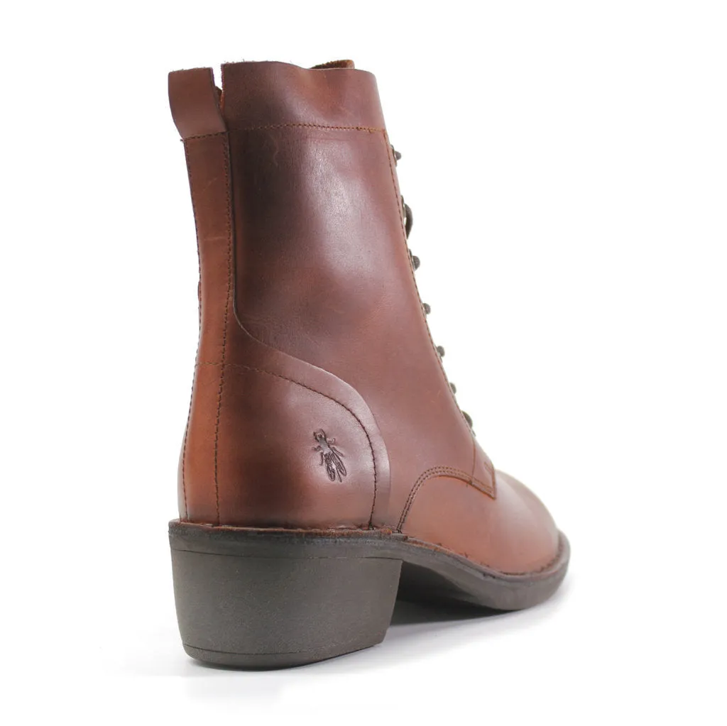 Milu044Fly Rug Leather Women's Ankle Boots