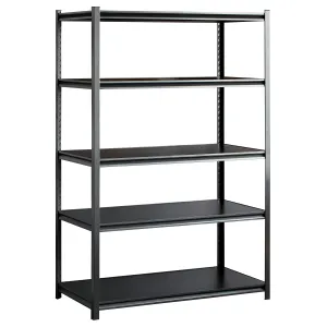 MuscleRack™ Heavy-Duty Z-BEAM™ Steel Boltless Shelving with Laminate Decking