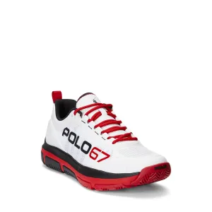 Polo Ralph Lauren - Tech Racer II - Sneaker - White/BlackRed