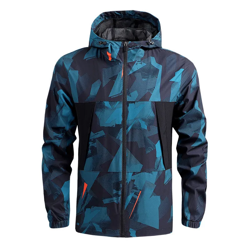 Quick drying outdoor sports Hooded Jacket