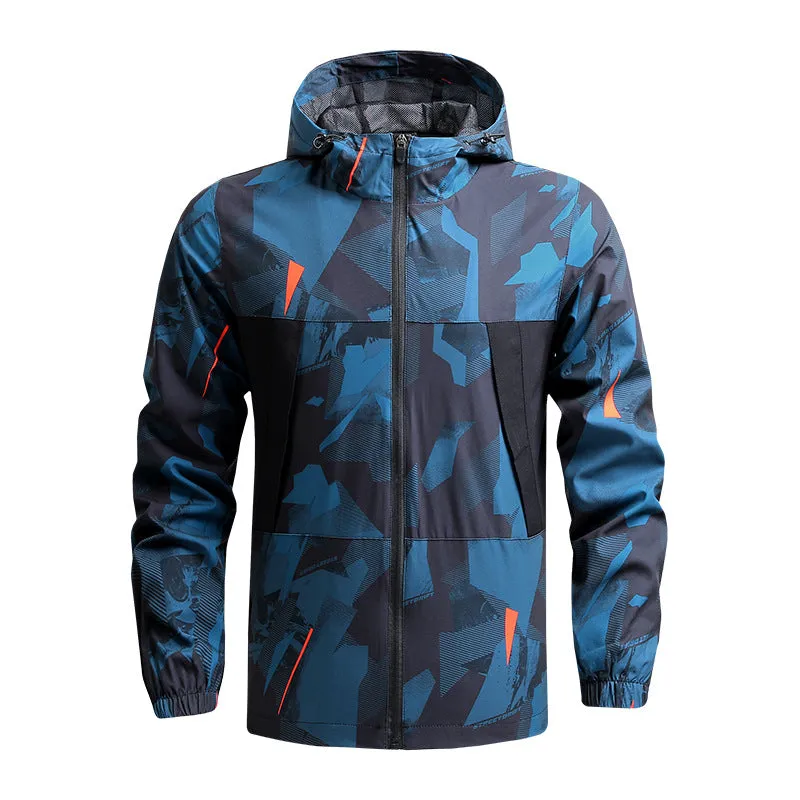 Quick drying outdoor sports Hooded Jacket