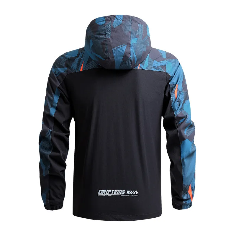 Quick drying outdoor sports Hooded Jacket