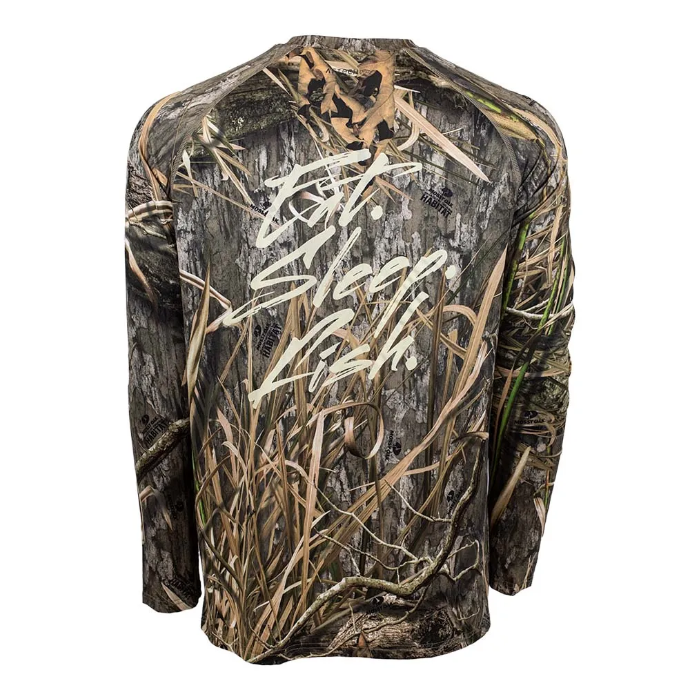 Skeeter AFTCO Mossy Oak Long Sleeve - Shadow Grass