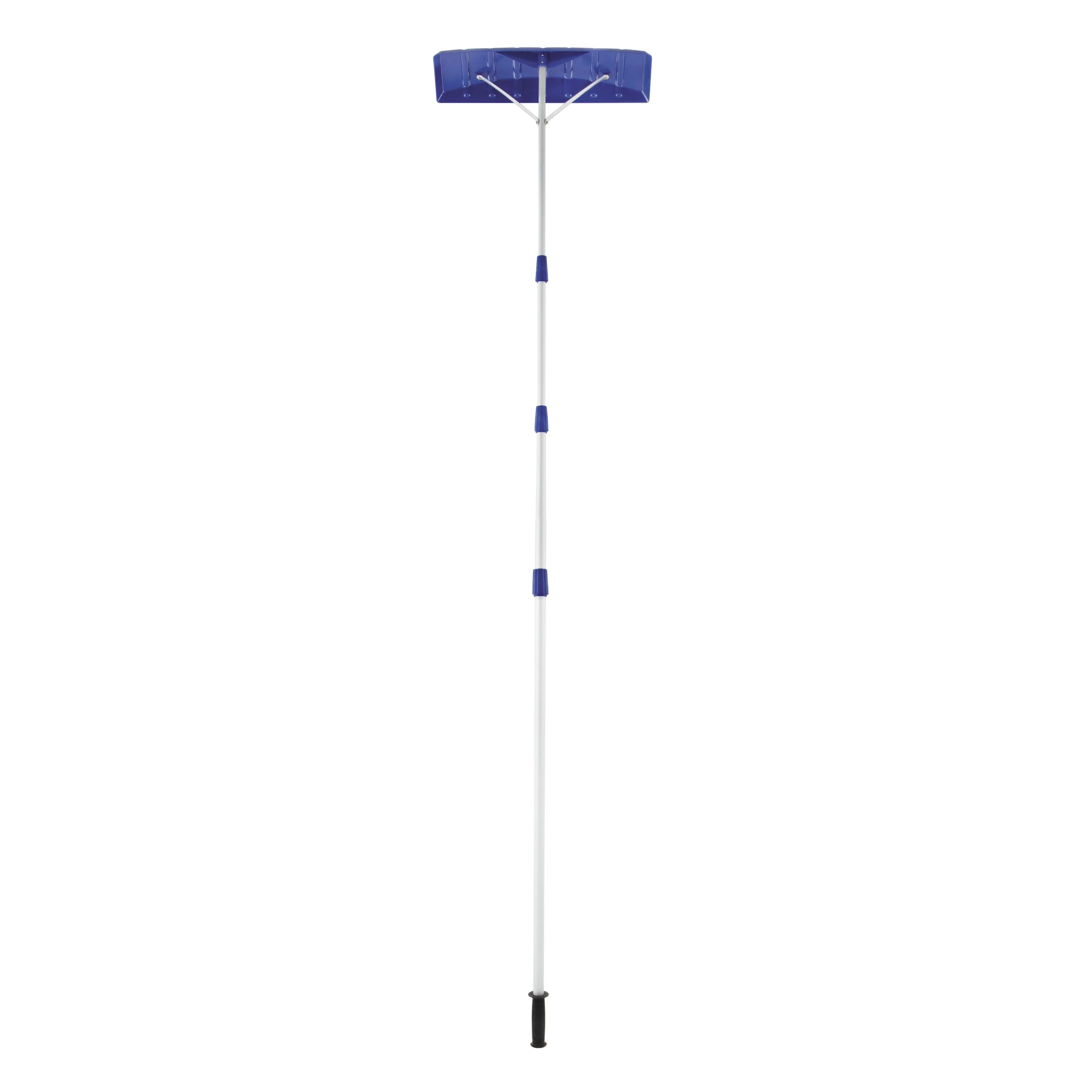 Snow Joe RJ204M-RM Telescoping Snow Shovel Roof Rake | 21-Foot Extension | Poly Blade (Certified Refurbished)