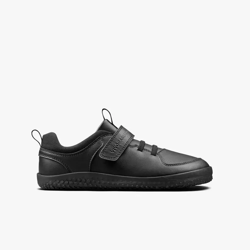 Vivobarefoot Ludo School Animal Free Juniors Obsidian