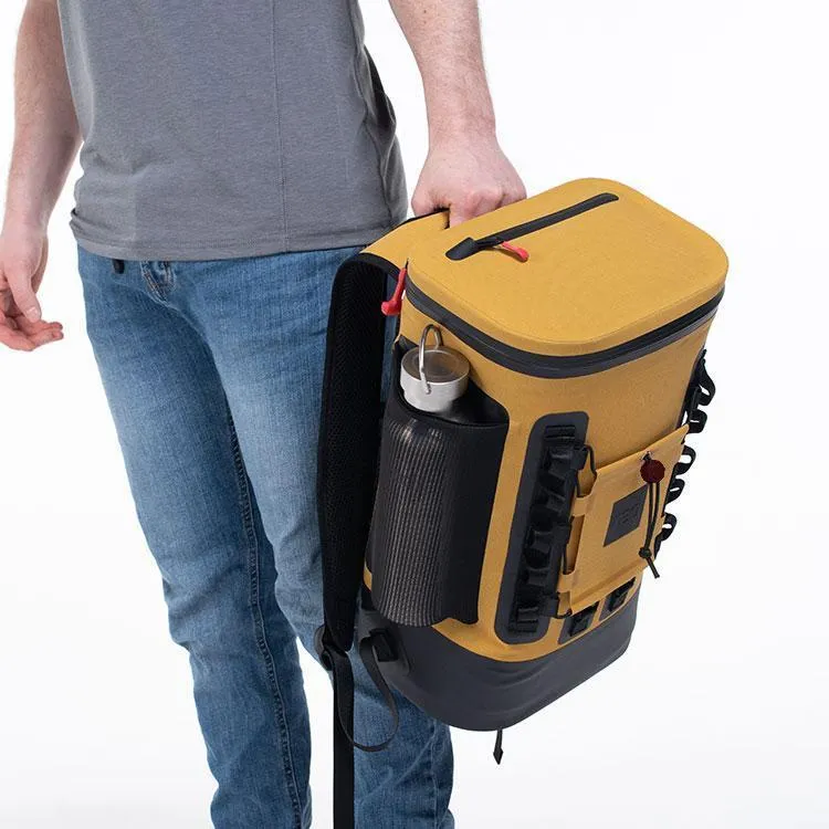 Waterproof Cool Bag Backpack - Mustard | 15L