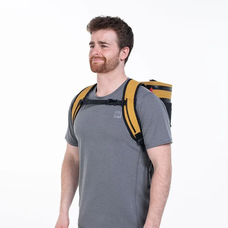 Waterproof Cool Bag Backpack - Mustard | 15L