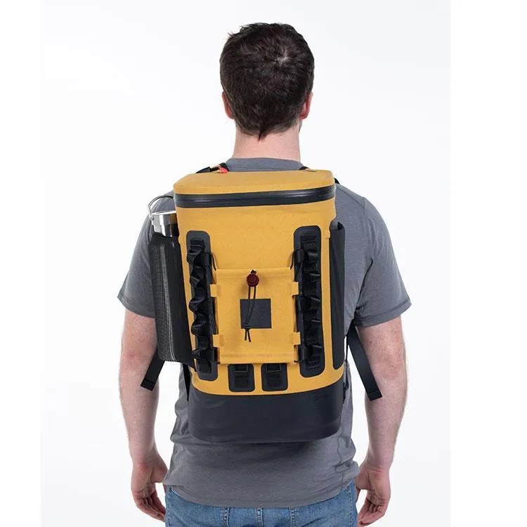 Waterproof Cool Bag Backpack - Mustard | 15L