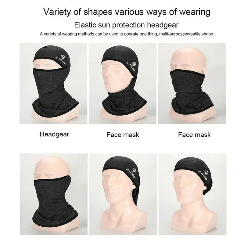 X-TIGER Summer Face Mask Absorb Sweat Cycling Fishing Training Face Scarf Neck Gaiter Bicycle Sun Protection Sport Face Mask