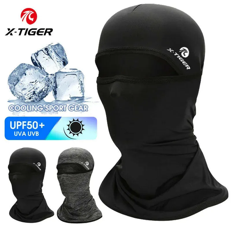 X-TIGER Summer Face Mask Absorb Sweat Cycling Fishing Training Face Scarf Neck Gaiter Bicycle Sun Protection Sport Face Mask